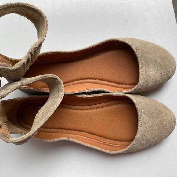 Frye Carson Ankle Strap Flats - Picture 7 of 12